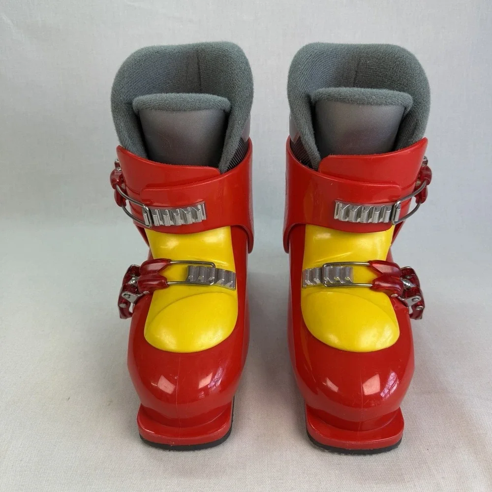 Head Carve HT2 Kids‎ Ski Boots Mondo 20.5 - Size 2.5 Red Yellow